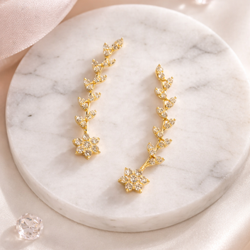 Aurelia Bloom Ear Climbers